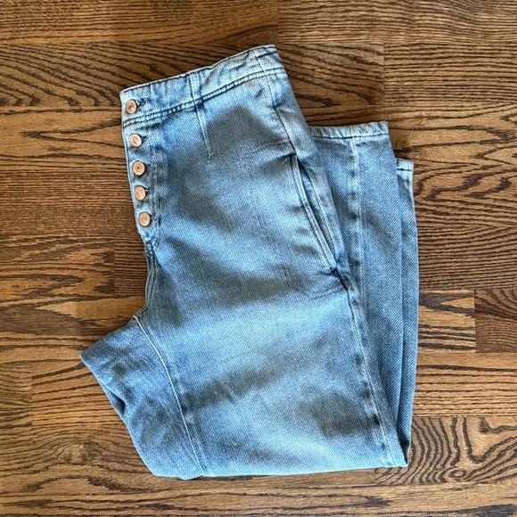 EUC Free People Osaka Barrel Jeans size 25 - Picture 10 of 12